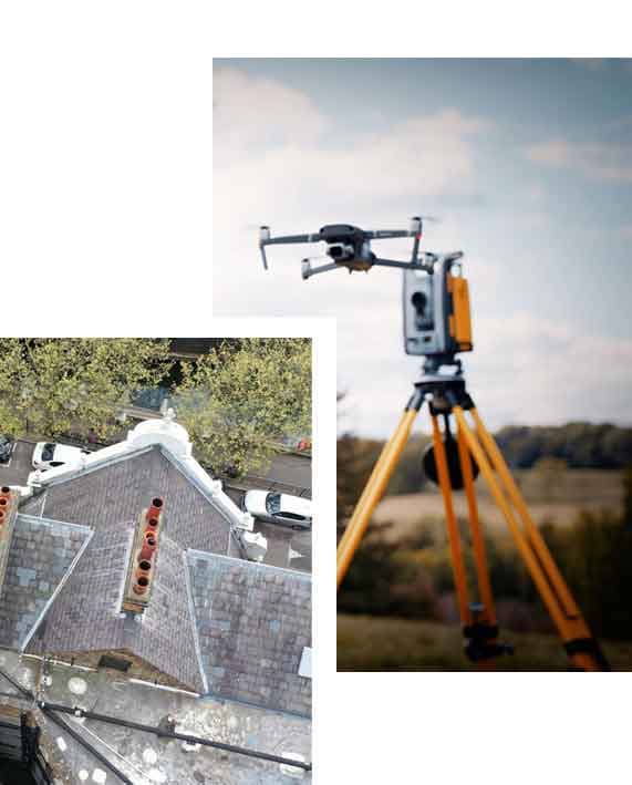 Modern UAV Drones are fast replacing more conventional methods of visual inspection and survey that are both time and costly.